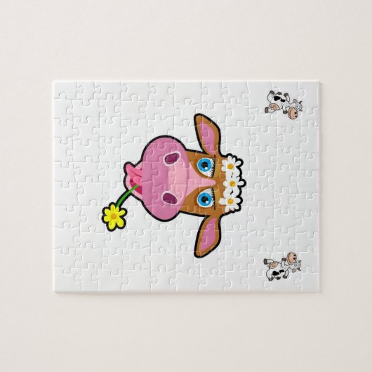 Cow Jigsaw Puzzle (Horizontal)