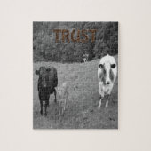 Cow Jigsaw Puzzle (Vertikal)