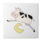 Cow Jumps Over Moon Fliese (Vorderseite)