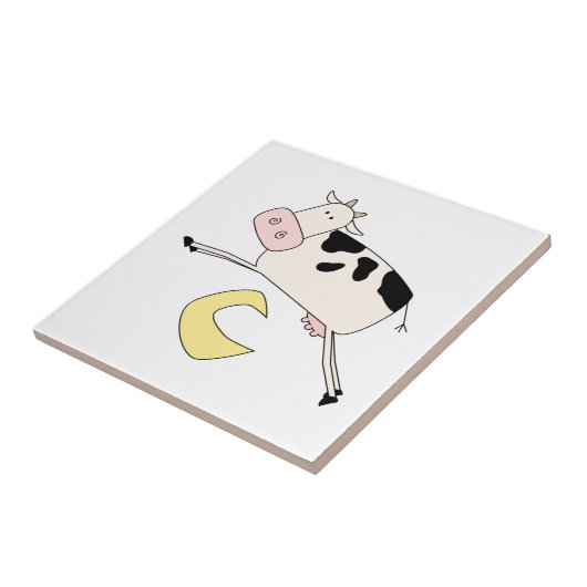 Cow Jumps Over Moon Fliese (Seite)