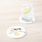 Cow Jumps Over Moon Getränkeuntersetzer (Seite)