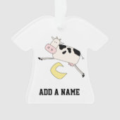 Cow Jumps Over Moon Ornament (Vorderseite)