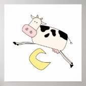 Cow Jumps Over Moon Poster (Vorne)