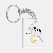 Cow Jumps Over Moon Schlüsselanhänger (Vorderseite links)