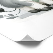 Cow Kinderzimmer Wall Art Poster (Ecke)