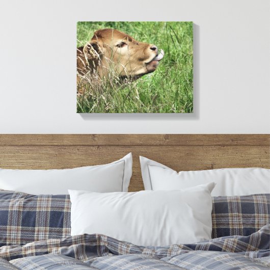 COW LEINWANDDRUCK (Insitu (Schlafzimmer))