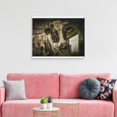 cow leinwanddruck (Insitu (Wohnzimmer))