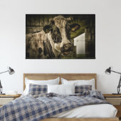 cow leinwanddruck (Insitu (Schlafzimmer))