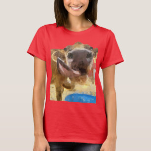 Cow Lick Painting T-Shirt