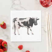Cow Lover Country Life Farm Bauer Hochzeitsweihe Serviette (Beispiel)