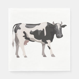 Cow Lover Country Life Farm Bauer Hochzeitsweihe Serviette