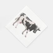 Cow Lover Country Life Farm Bauer Hochzeitsweihe Serviette (Ecke)