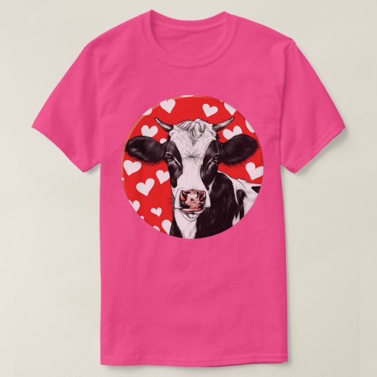 Cow Lover Design T-Shirt (Design vorne)