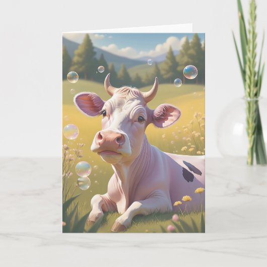 Cow Memories of Bliss Karte (Vorderseite)