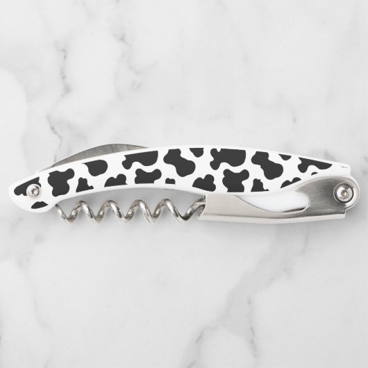 Cow-Muster Druckschraube Kellnermesser (Rückseite)