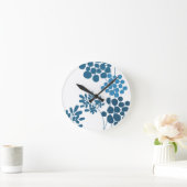 Cow parsley    runde wanduhr (Zuhause)