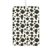 Cow Pattern Black and White Autolufterfrischer (Vorderseite)
