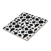 Cow Pattern Black and White Country Fliese (Seite)