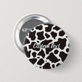 Cow Pattern Button (Vorne & Hinten)