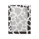 Cow Pattern Editor Notizblock (Rotiert)