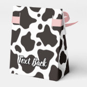 Cow Pattern Gefälligkeitsbox Geschenkschachtel (Rückseite)