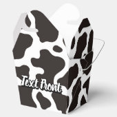 Cow Pattern Gefälligkeitsbox Geschenkschachtel (Geöffnet)