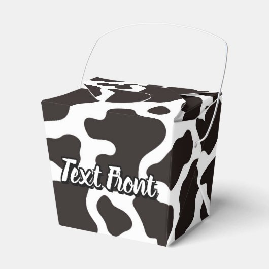 Cow Pattern Gefälligkeitsbox Geschenkschachtel (Vorderseite)