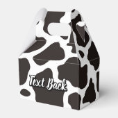 Cow Pattern Gefälligkeitsbox Geschenkschachtel (Rückseite)