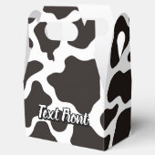Cow Pattern Gefälligkeitsbox Geschenkschachtel (Geöffnet)