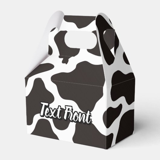 Cow Pattern Gefälligkeitsbox Geschenkschachtel (Vorderseite)