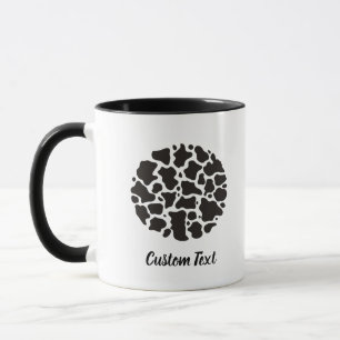 Cow Pattern Kaffeemaschine Tasse