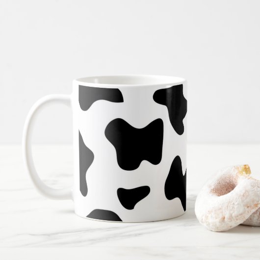 Cow Pattern Kaffeetasse (Mit Donut)