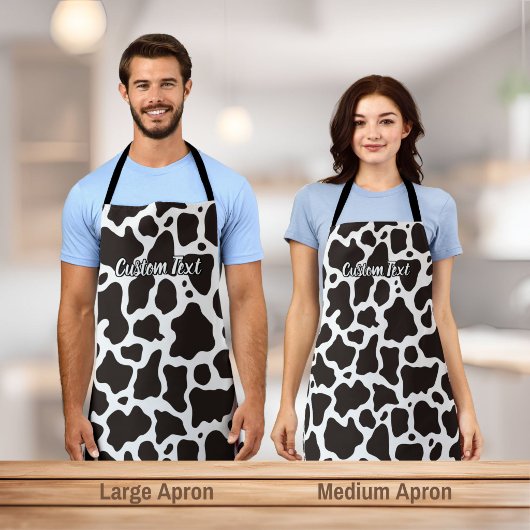 Cow Pattern Schürze