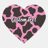 Cow Pattern Sticker (Vorderseite)