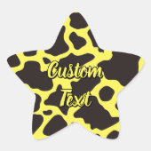 Cow Pattern Sticker (Vorderseite)