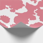 Cow Pattern Western Ändern in eine beliebige Farbe Geschenkpapier (Ecke)