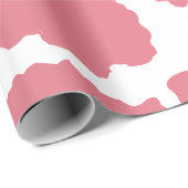 Cow Pattern Western Ändern in eine beliebige Farbe Geschenkpapier (Rolleneckpunkt)