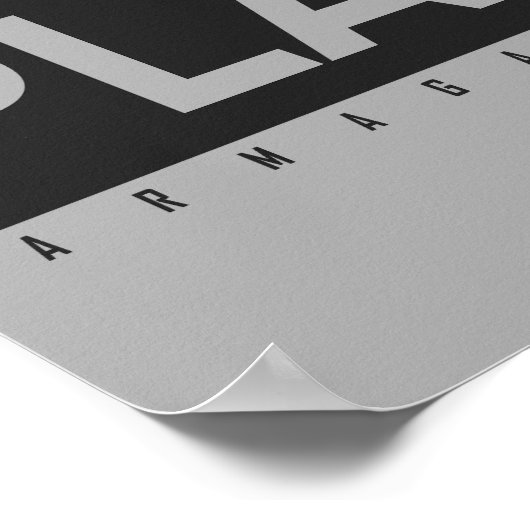 Cow Pop Art Poster in Black & White - Plant-Biased (Ecke)