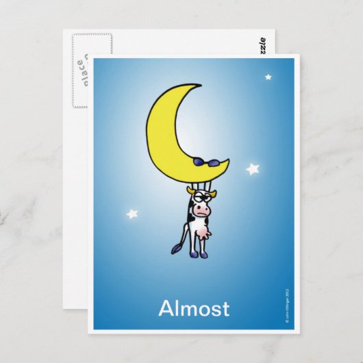 COW POSTKARTE (Vorne/Hinten)