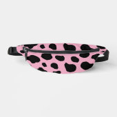 Cow Print, Cow Pattern, Cow Spots, Pink Cow Bauchtasche (Vorderseite)