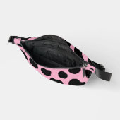 Cow Print, Cow Pattern, Cow Spots, Pink Cow Bauchtasche (Offen)