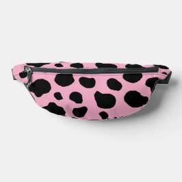 Cow Print, Cow Pattern, Cow Spots, Pink Cow Bauchtasche