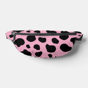 Cow Print, Cow Pattern, Cow Spots, Pink Cow Bauchtasche