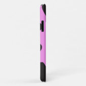 Cow Print, Cow Pattern, Cow Spots, Pink Cow Case-Mate iPhone Hülle (Hinten/Rechts)