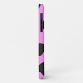 Cow Print, Cow Pattern, Cow Spots, Pink Cow Case-Mate iPhone Hülle (Hinten/Links)