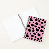Cow Print, Cow Pattern, Cow Spots, Pink Cow Notizblock (Innenseite)