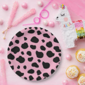 Cow Print, Cow Pattern, Cow Spots, Pink Cow Pappteller (Party)
