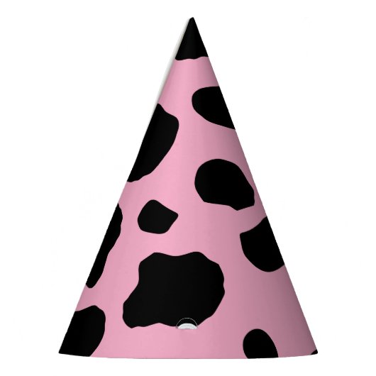 Cow Print, Cow Pattern, Cow Spots, Pink Cow Partyhütchen (Links)