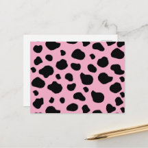 Cow Print, Cow Pattern, Cow Spots, Pink Cow