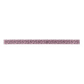 Cow Print, Cow Pattern, Cow Spots, Pink Cow Satinband (Vorderseite)